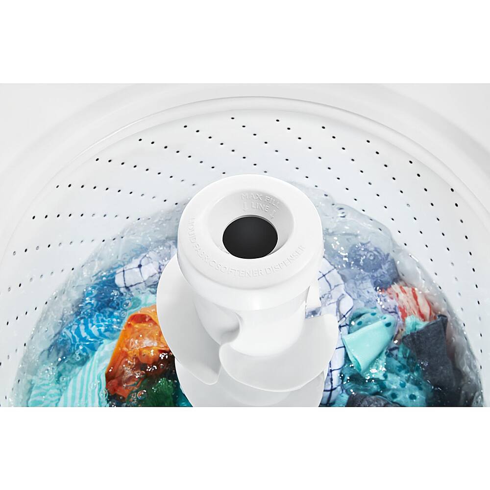 Alt View 18. Whirlpool - 3.5 Cu. Ft. Top Load Washer and 5.9 Cu. Ft. Electric Dryer with Dual Action Agitator - White.