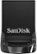 Front Zoom. SanDisk - Ultra Fit 128GB USB 3.1 Flash Drive - Black.