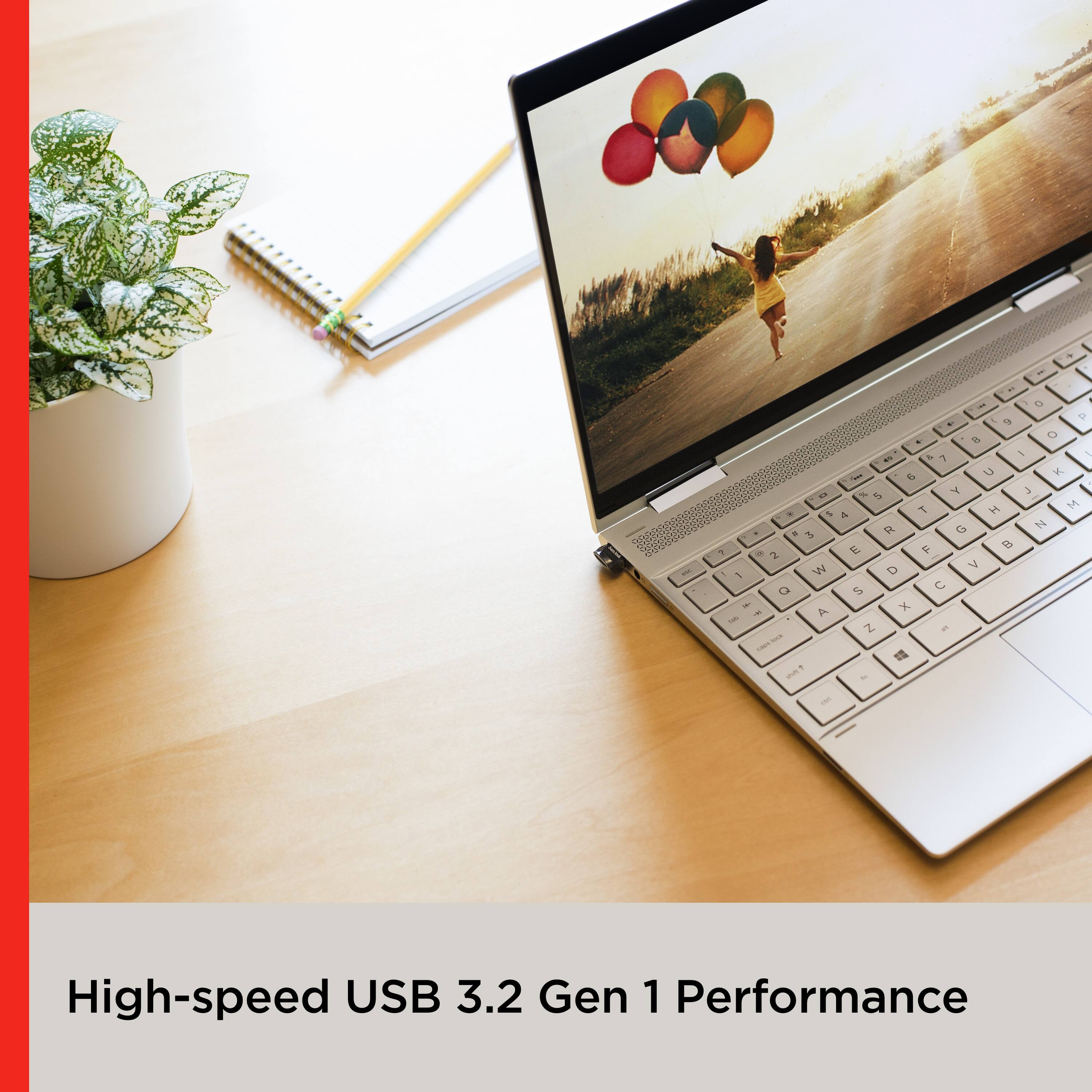 High-speed USB 3.2 Gen 1 Performance.