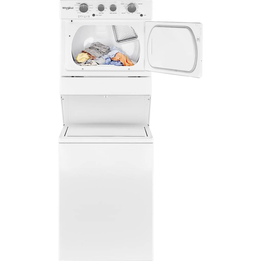 Best Buy: Whirlpool 4.3 Cu. Ft. Electric Dryer with Energy-Efficient Small  Space Dryer Technology White WCD3090JW