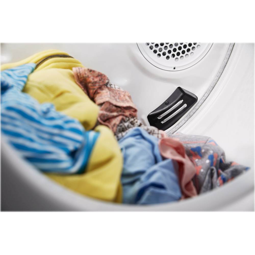 Whirlpool 3.1 Cu. Ft. Front Load Washer and 6.7 Cu. Ft. Electric Dryer with  Space Saving Configuration White CET9000GQ - Best Buy