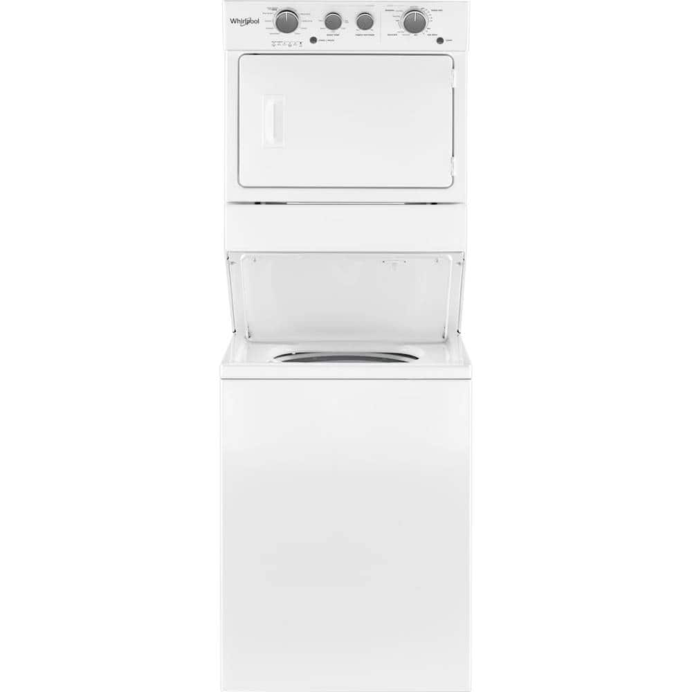 Alt View 11. Whirlpool - 3.5 Cu. Ft. Top Load Washer and 5.9 Cu. Ft. Gas Dryer Laundry Center with Dual-Action Agitator - White.