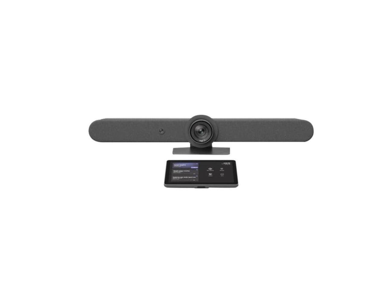 Logitech Rally Bar + Tap IP Bundle for Medium Rooms with Zoom