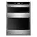 Front. Whirlpool - 30" Built-In Electric Convection Double Wall Oven with Microwave with Air Fry when Connected - Stainless Steel.