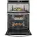 Alt View 2. Whirlpool - 30" Built-In Electric Convection Double Wall Oven with Microwave with Air Fry when Connected - Stainless Steel.