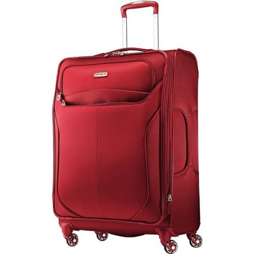 Front Standard. Samsonite - Lift2 Travel/Luggage Case (Roller) for Travel Essential - Red.