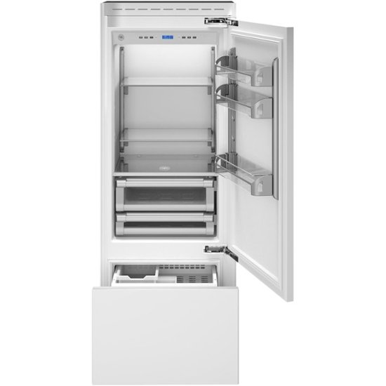 Bertazzoni – Professional Series 13.9 Cu. Ft. Bottom-Freezer Built-In Refrigerator – White