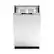Front. Bertazzoni - 18" Front Control Built-In Dishwasher with Stainless Steel Tub - Stainless Steel.