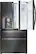 Front. LG - 29.7 Cu. Ft. 4-Door Door-in-Door French Door Refrigerator - Black Stainless Steel.