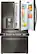 Alt View 11. LG - 29.7 Cu. Ft. 4-Door Door-in-Door French Door Refrigerator - Black Stainless Steel.