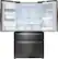 Alt View 2. LG - 29.7 Cu. Ft. 4-Door Door-in-Door French Door Refrigerator - Black Stainless Steel.