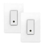 Front Zoom. WeMo - Wi-Fi Smart Light Switch (2-Pack) - White.