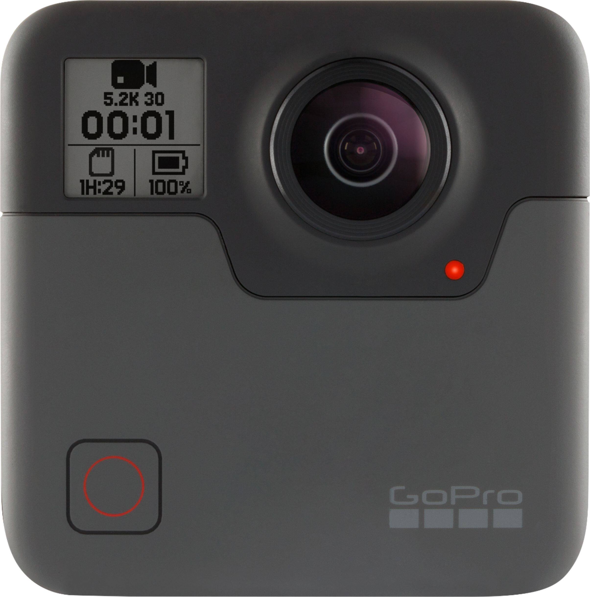 Back. GoPro - Fusion 360-Degree Digital Camera - Black.