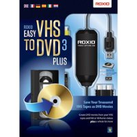 Roxio - Easy VHS to DVD 3 Plus - Windows - Front_Zoom