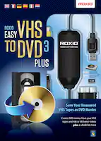 Roxio - Easy VHS to DVD 3 Plus - Windows - Front_Zoom