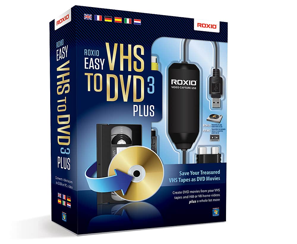 Alt View 11. Roxio - Easy VHS to DVD 3 Plus.