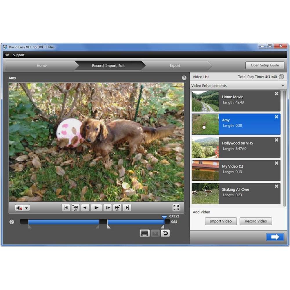 Alt View 14. Roxio - Easy VHS to DVD 3 Plus.