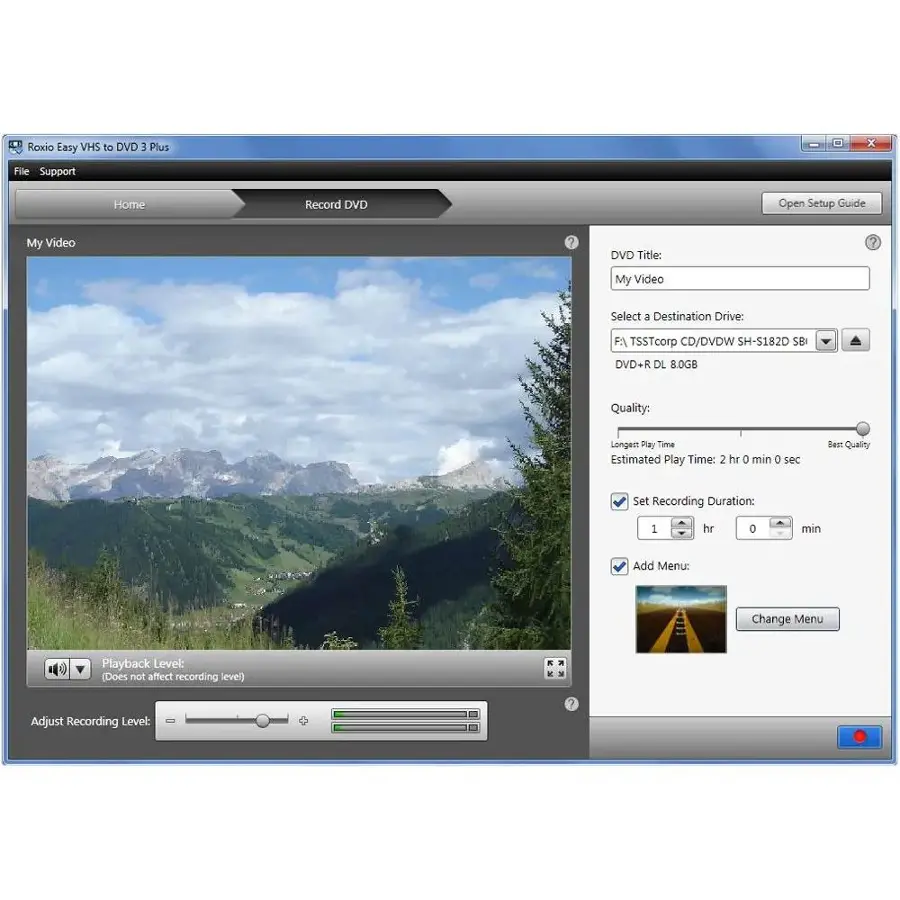 Alt View 17. Roxio - Easy VHS to DVD 3 Plus.