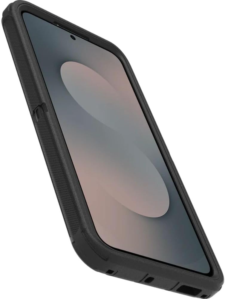 Back. OtterBox - OtterBox Galaxy S25 FE (Only) Defender Series Case - Includes Holster Clip Kickstand - Rugged & Durable - Multi-Layer - Black.