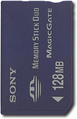 Retail Package Sony Duo MSH-M128A 128 MB Memory Stick 