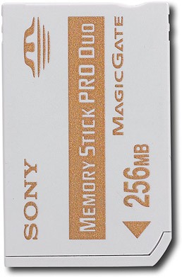 Sony MSXM256A PRO Duo 256 MB Memory Stick 