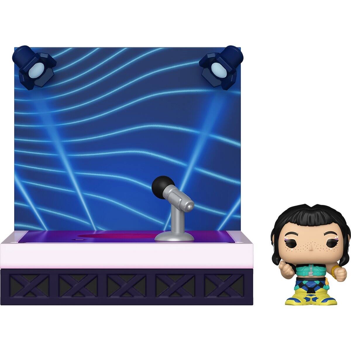 Left. Funko - Funko Bitty Pop! K-Pop Demon Hunters: Stages Zoey.
