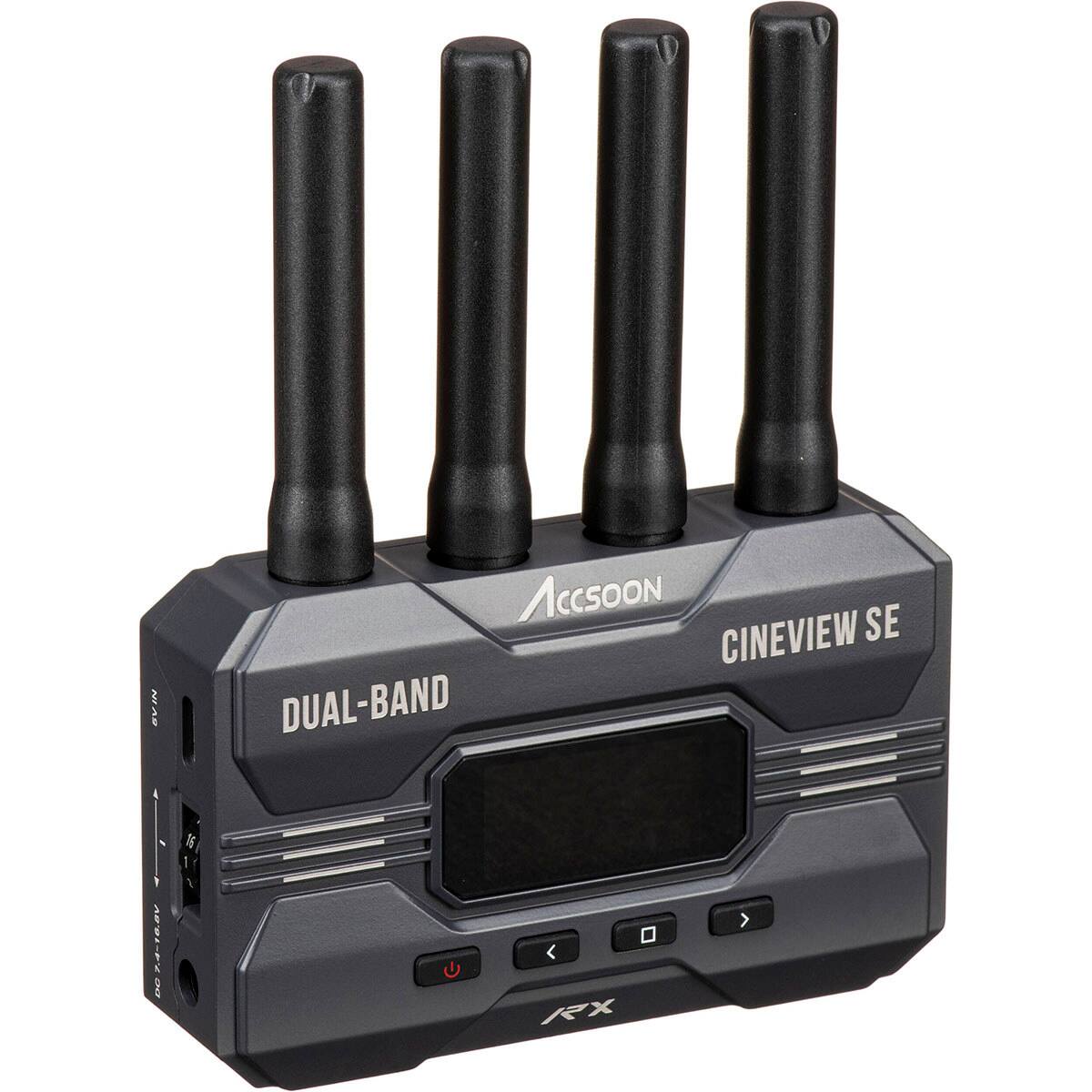 Accsoon CINEVIEW SE DUAL-BAND  
7.4-18.8U DC  
RX