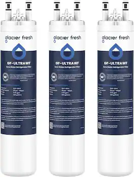 GLACIER FRESH - Replacement for Frigidaire ULTRAWF Refrigerator Water Filter, 3 Pack