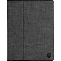 STM - Atlas Folio Case for Apple® iPad® Pro 12.9" - Charcoal - Front_Zoom