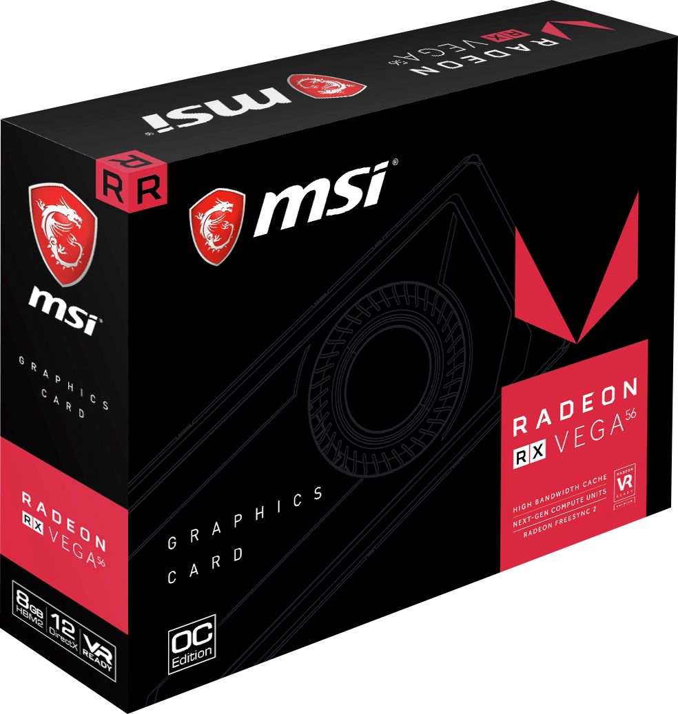 PC/タブレット PCパーツ Best Buy: MSI AMD Radeon RX Vega 56 Air Boost OC 8GB HBM2 PCI 