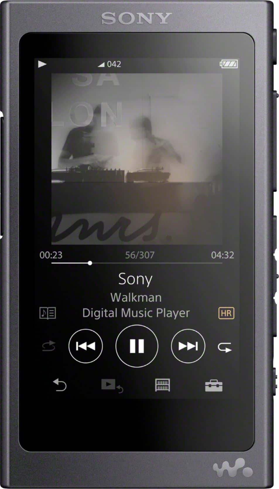 Alt View 11. Sony - Walkman Hi-Res NW-A45 16GB* MP3 Player - Grayish Black.