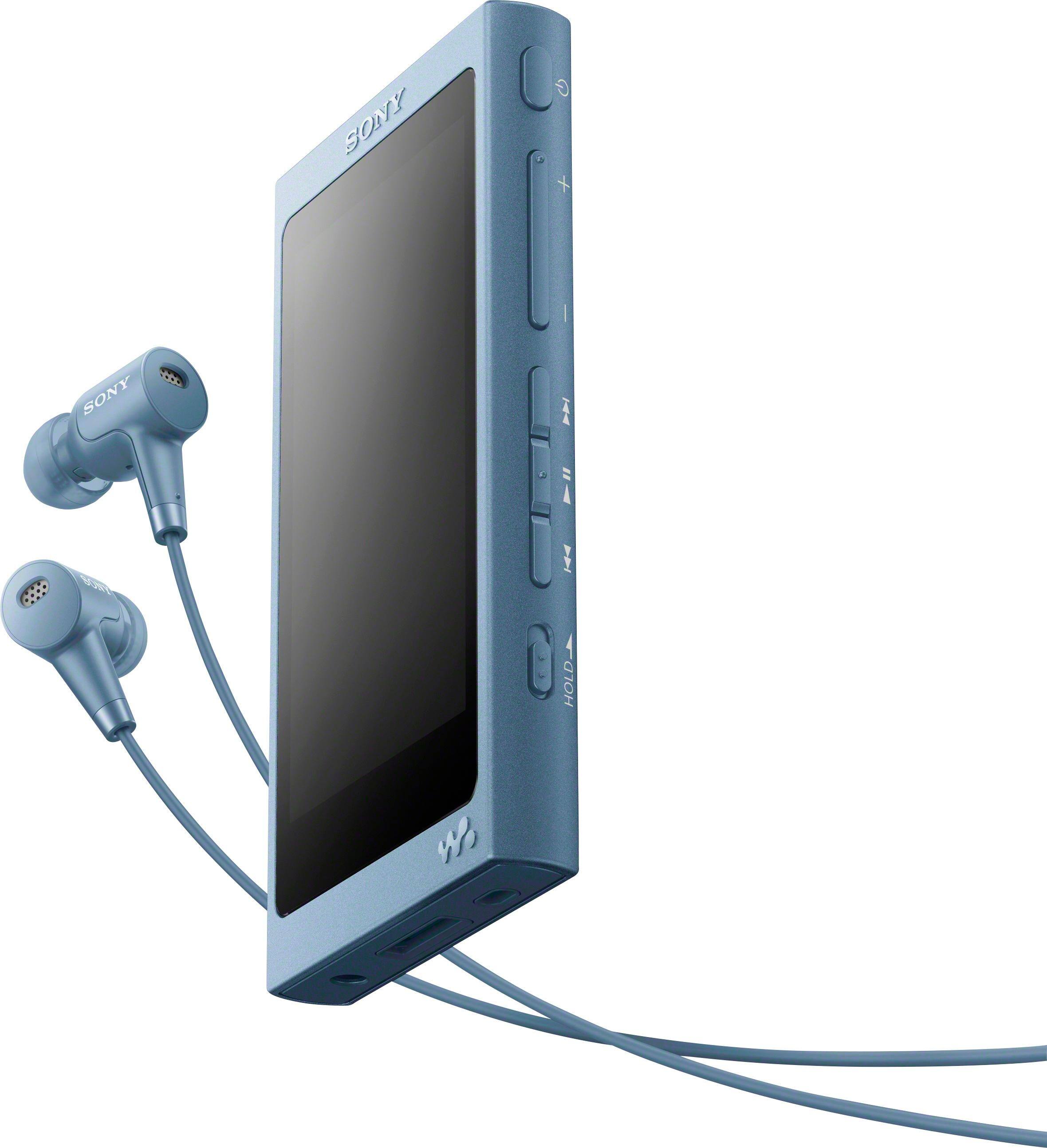 Alt View 15. Sony - Walkman Hi-Res NW-A45 16GB* MP3 Player - Moonlight Blue.