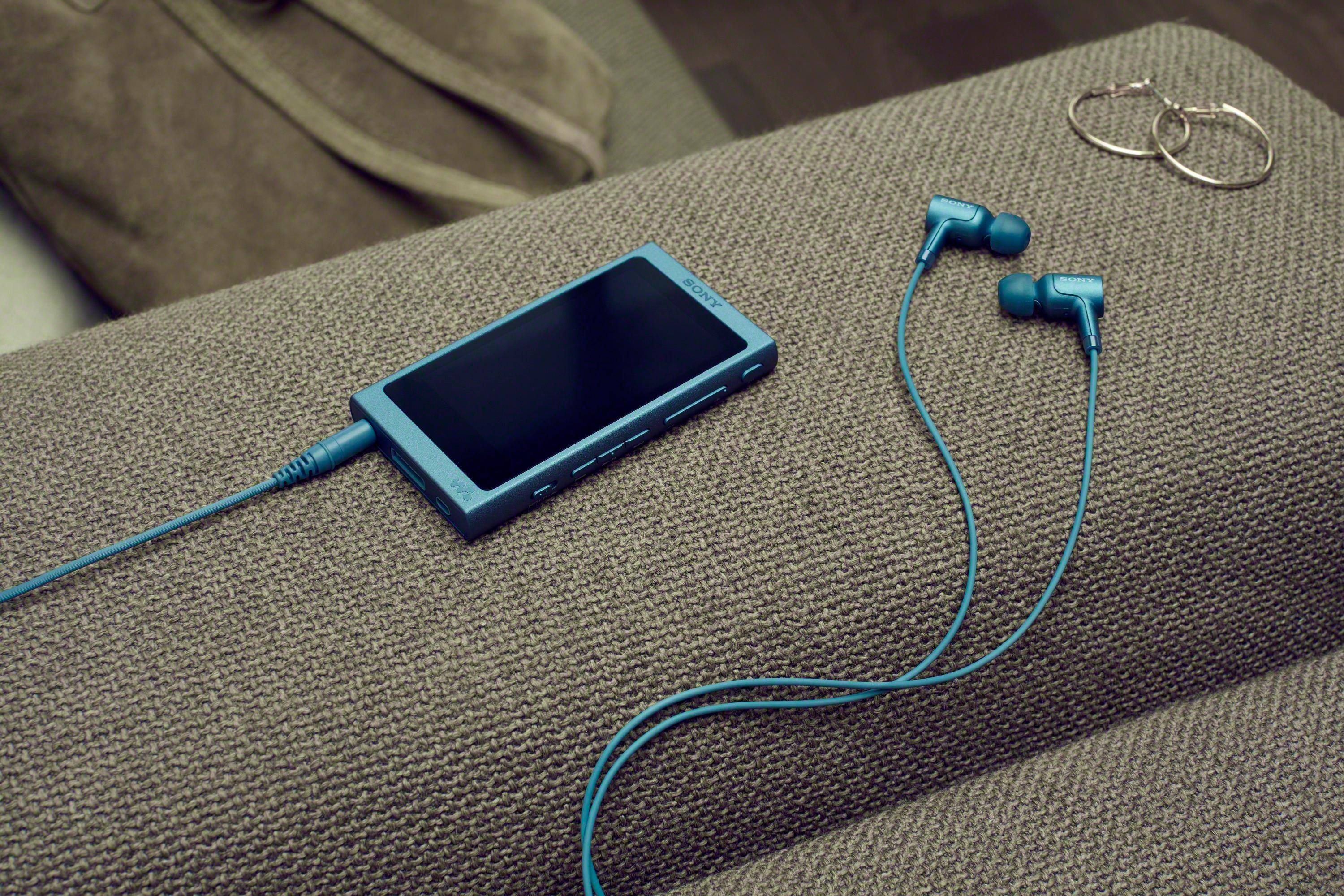 Alt View 16. Sony - Walkman Hi-Res NW-A45 16GB* MP3 Player - Moonlight Blue.