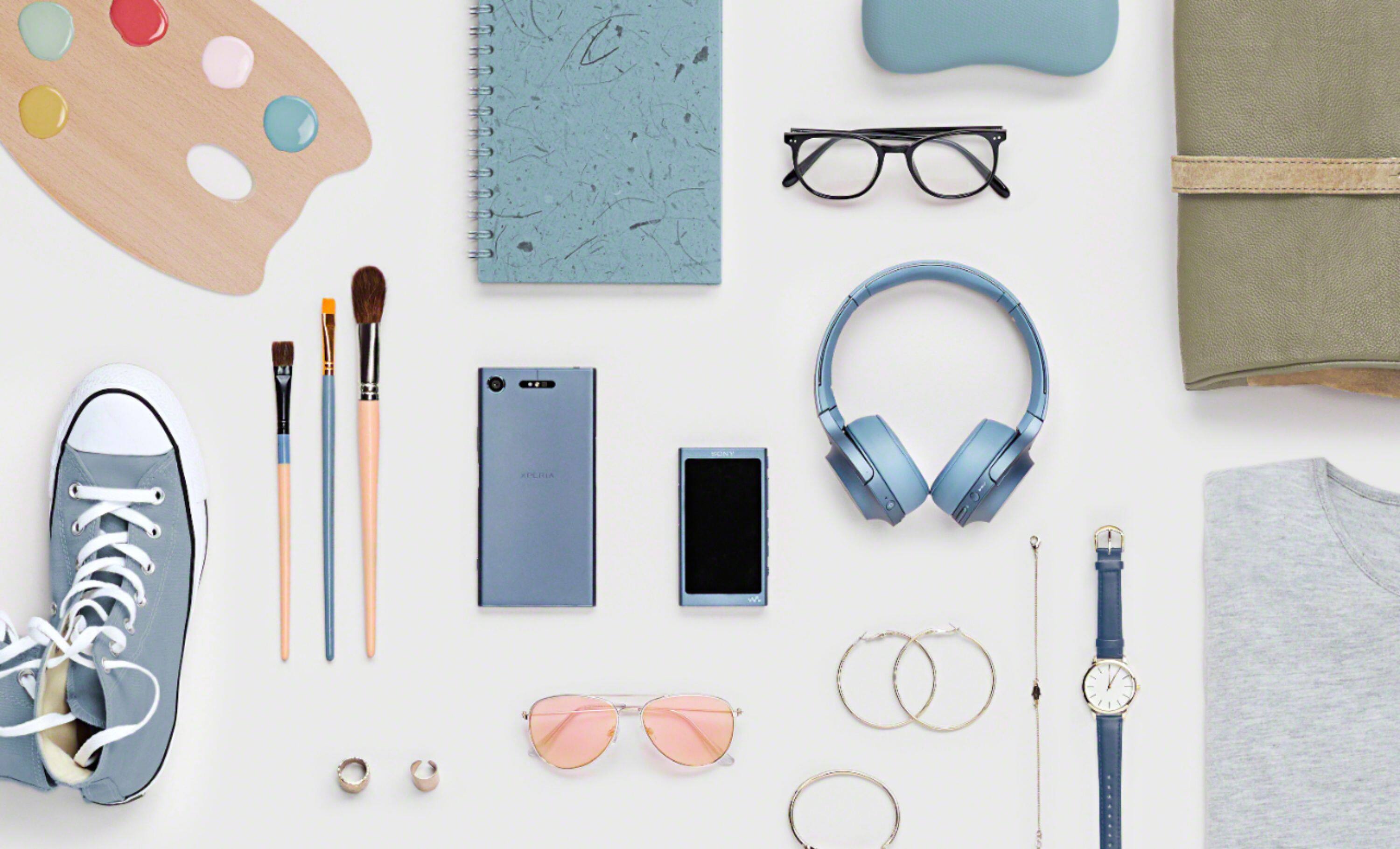 Alt View 21. Sony - Walkman Hi-Res NW-A45 16GB* MP3 Player - Moonlight Blue.