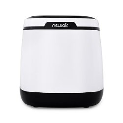 NewAir - 50-lb Portable Ice Maker - White - Front_Zoom