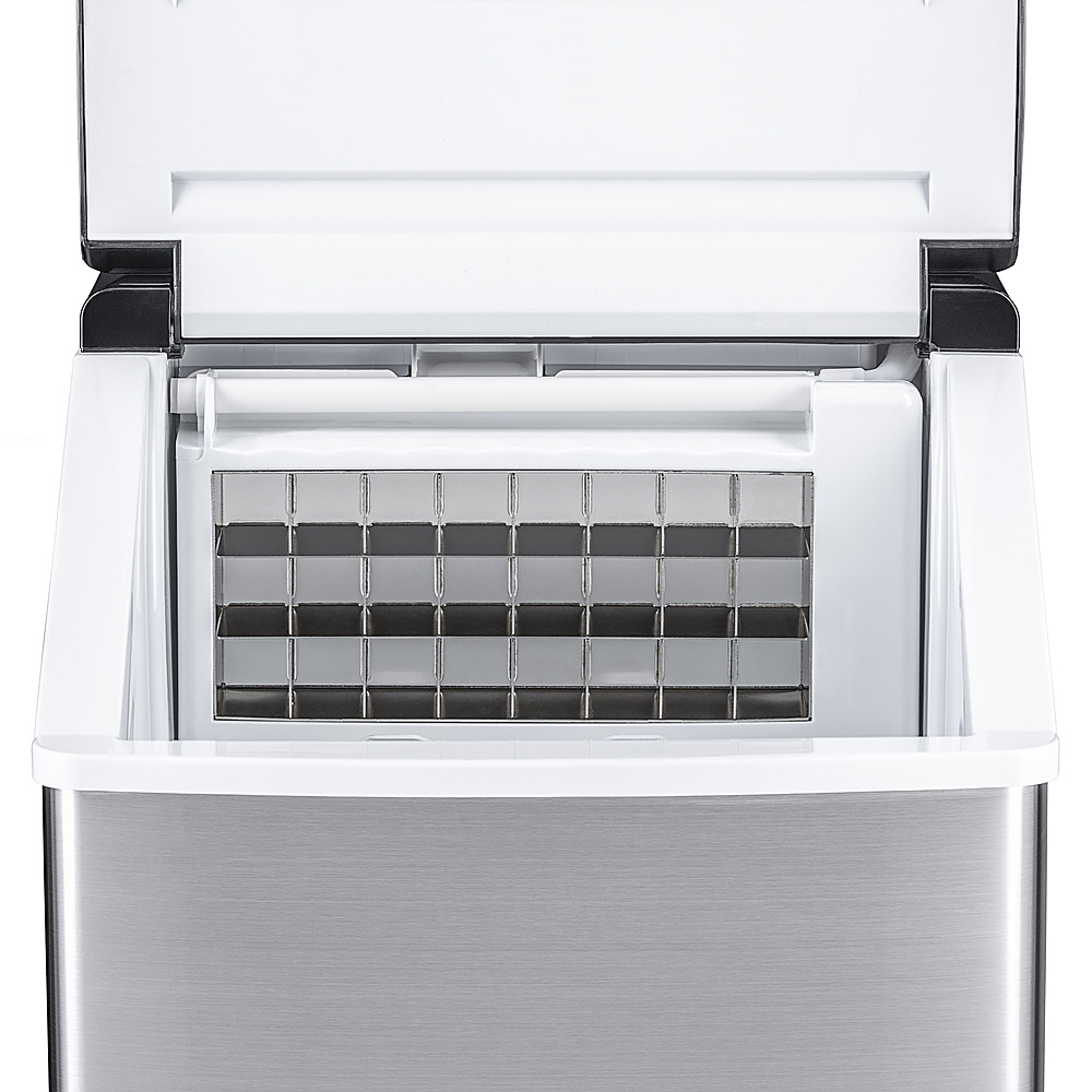 NewAir 40-lb Clear Ice Maker Stainless Steel ClearIce40 - Best Buy