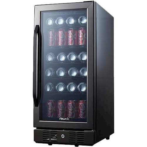 Best Buy: NewAir 96-Can Built-In Beverage Cooler Black Stainless Steel ...