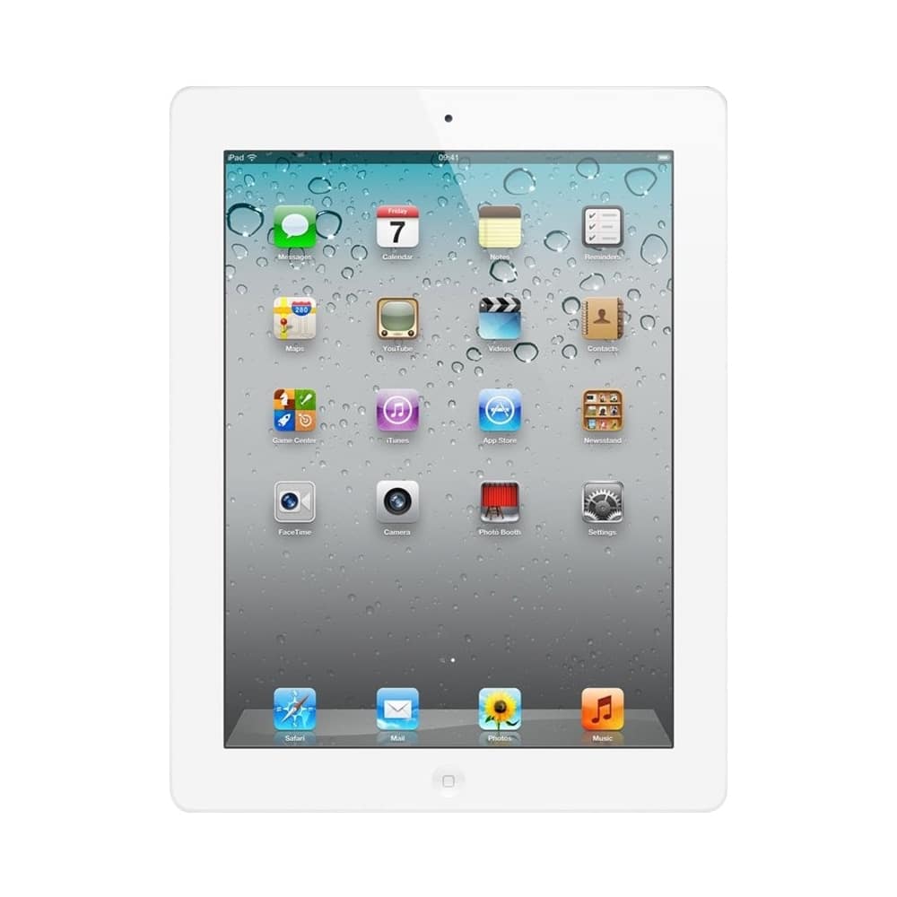 Front. Apple - Pre-Owned Grade B iPad 4 - 32GB - White.