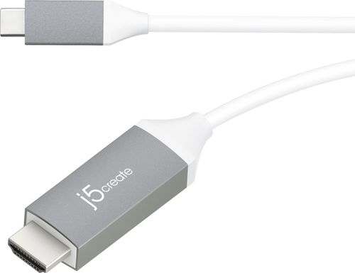 j5create - 6' USB Type C-to-HDMI Cable - Gray was $34.99 now $24.99 (29.0% off)
