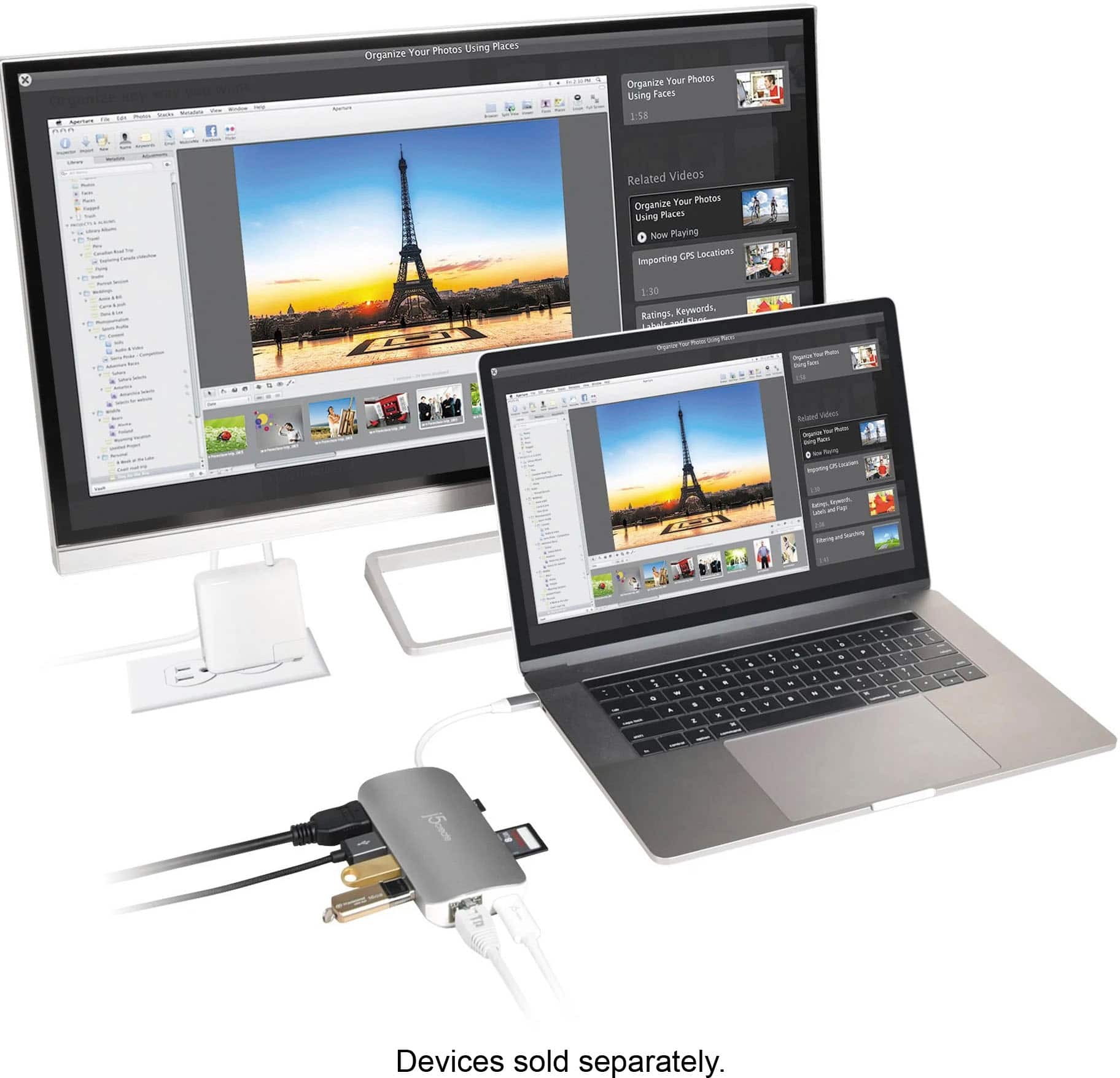 Alt View 16. j5create - USB-C Multi Adapter - silver.