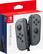 Front. Nintendo - Geek Squad Certified Refurbished Joy-Con (L/R) Wireless Controllers for Nintendo Switch - Gray.