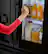 Alt View 22. LG - 22.5 Cu. Ft. French InstaView Door-in-Door Counter-Depth 4-Door Refrigerator with WiFi.