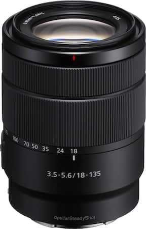 Sony - E 18-135mm f/3.5-5.6 OSS All-in-One Zoom Lens for E-Mount Cameras