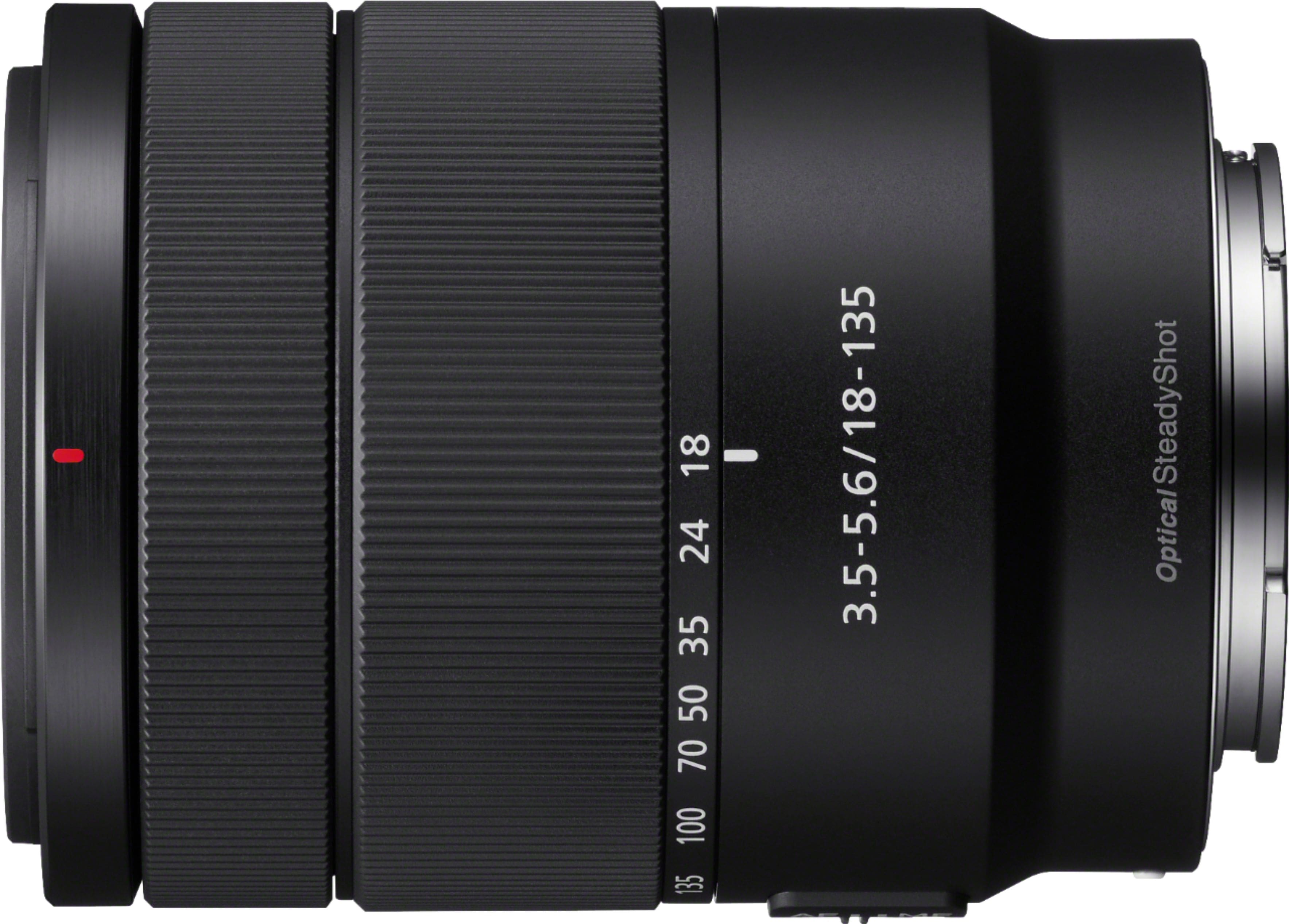 Alt View 11. Sony - E 18-135mm f/3.5-5.6 OSS All-in-One Zoom Lens for E-Mount Cameras - Black.