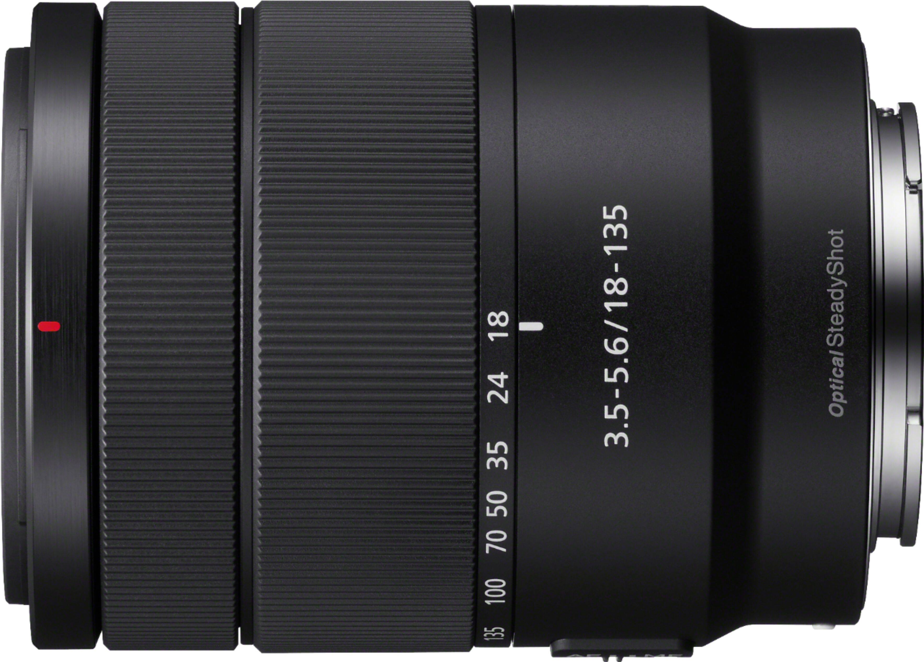 Alt View 11. Sony - E 18-135mm f/3.5-5.6 OSS All-in-One Zoom Lens for E-Mount Cameras - Black.