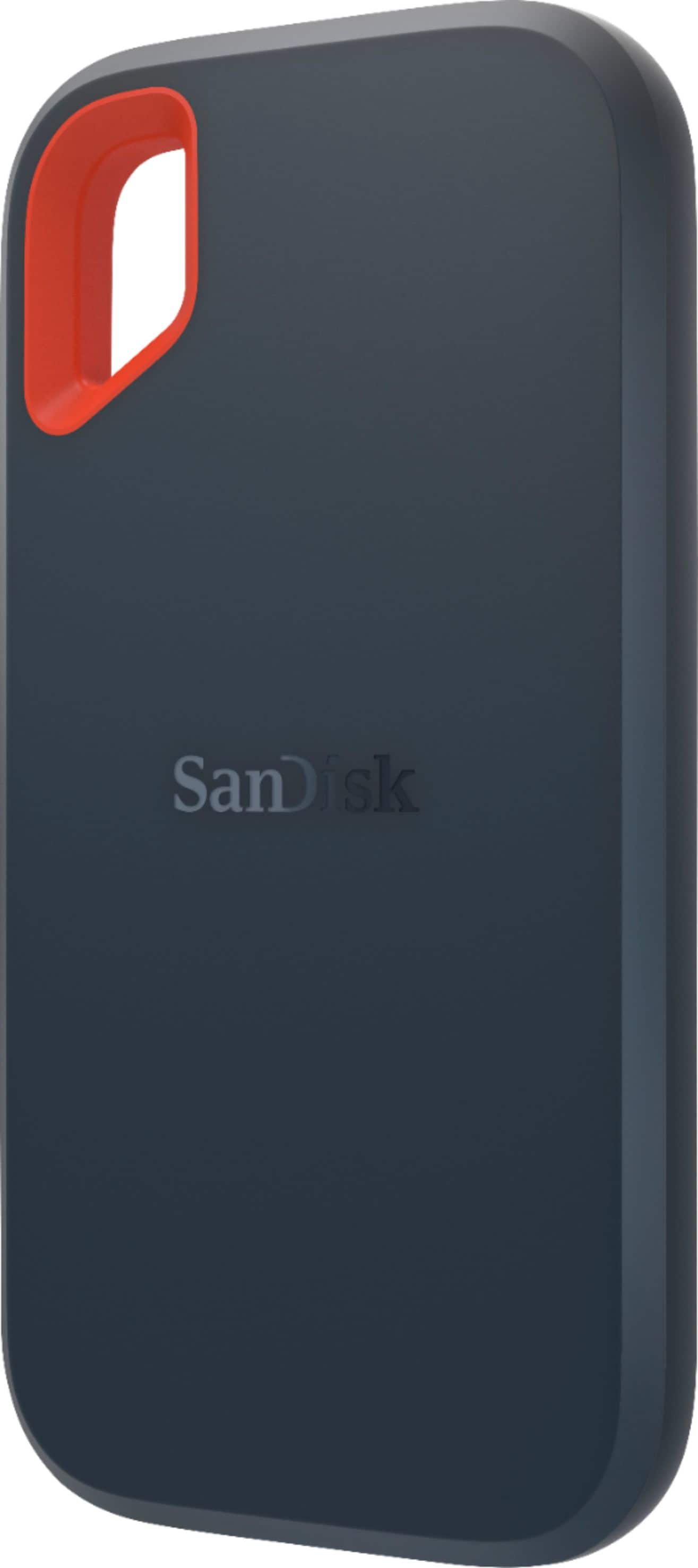 Alt View 12. SanDisk - Extreme Portable SSD 500GB External USB-C Portable SSD.