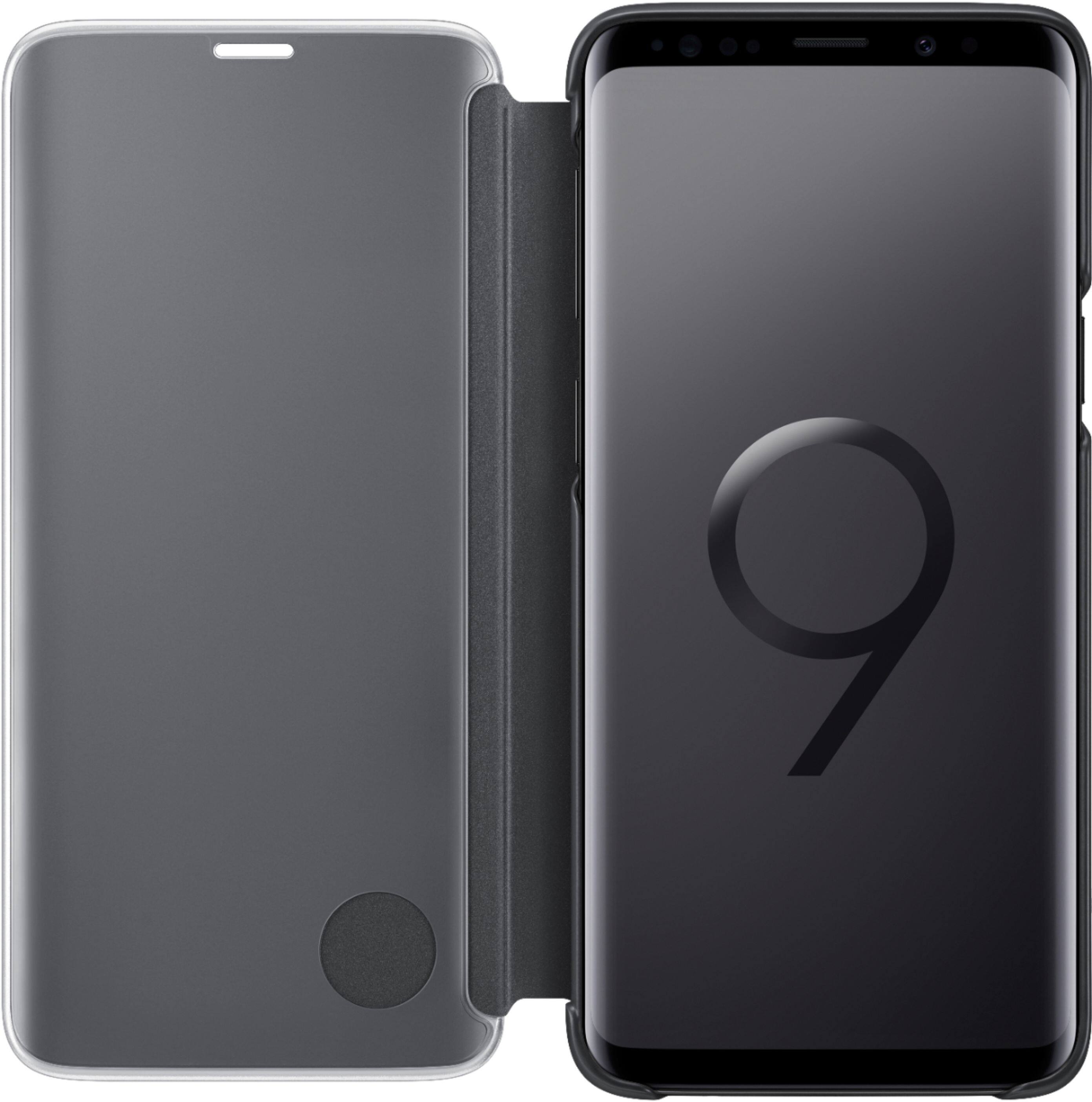 Alt View 11. Samsung - S-View Cover for Samsung Galaxy S9 Cell Phones - Black.