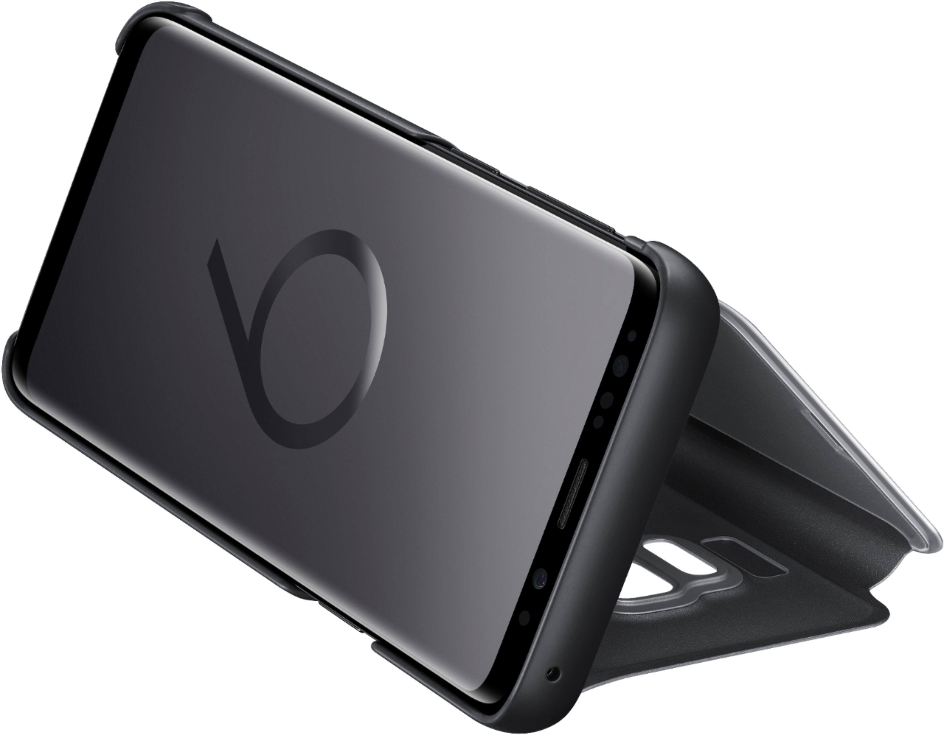 Alt View 13. Samsung - S-View Cover for Samsung Galaxy S9 Cell Phones - Black.