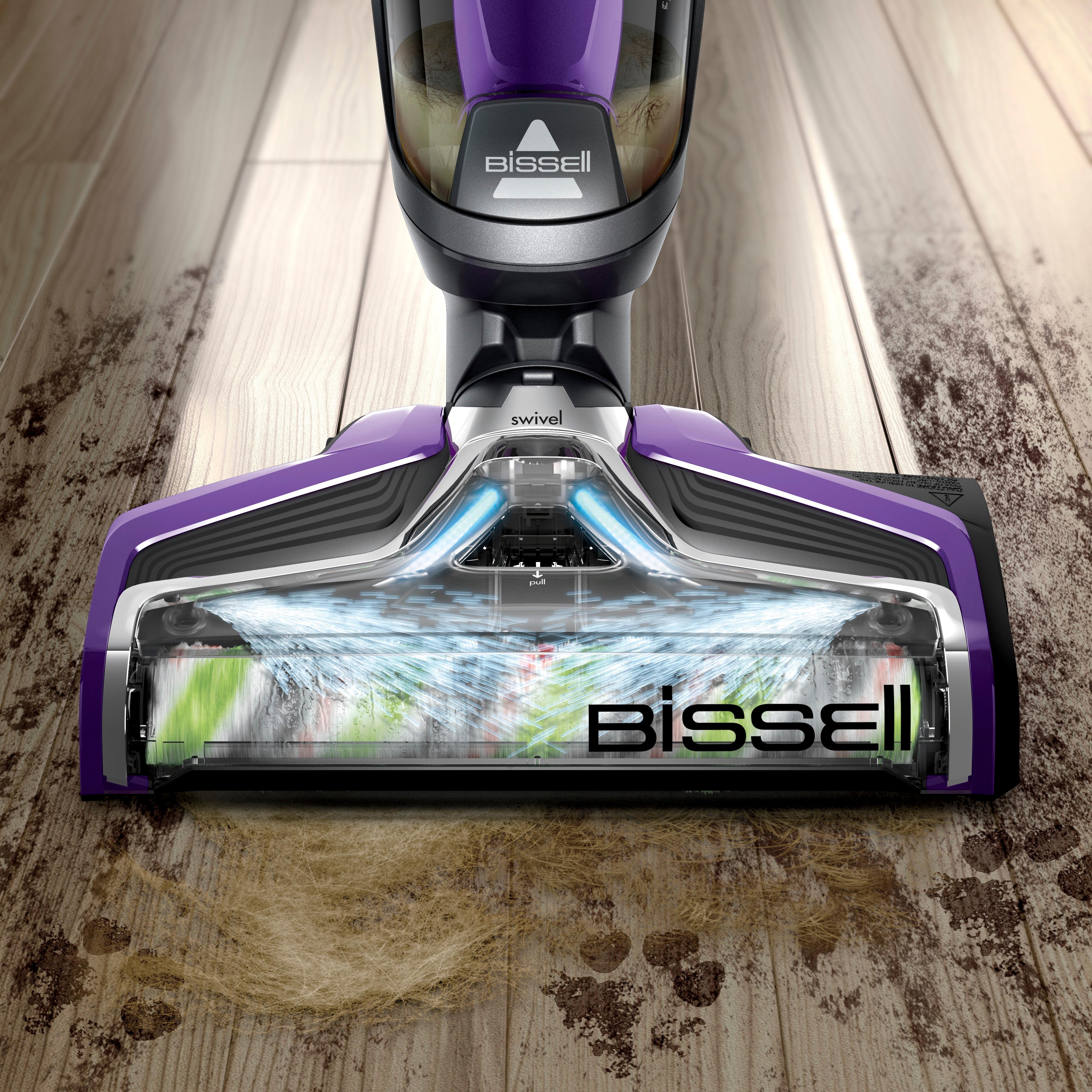 BISSELL CrossWave Pet Pro All-in-One Multi-Surface Cleaner Grapevine Purple  and Sparkle Silver 2306 - Best Buy