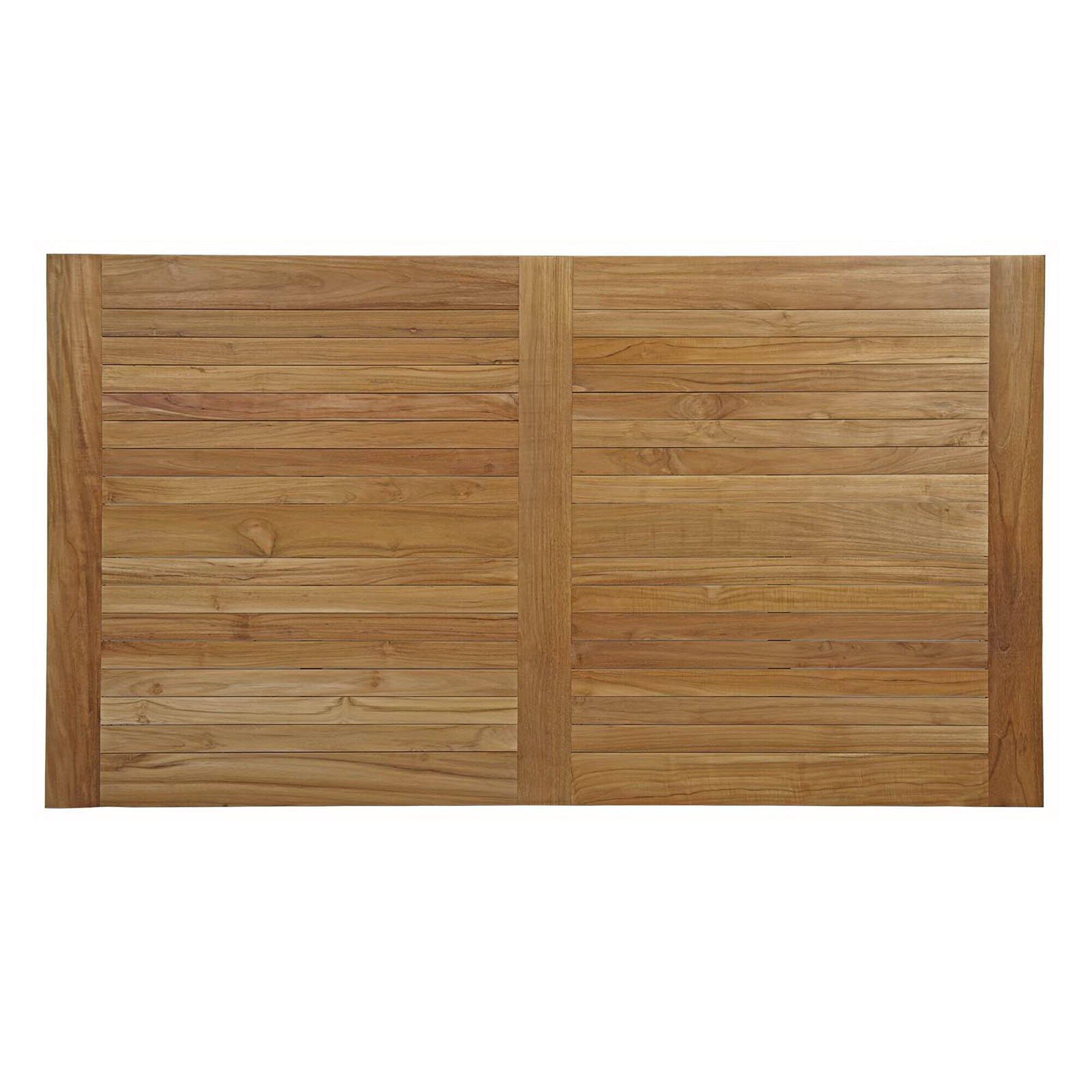 Back. Modway - Marina 72" Outdoor Patio Teak Dining Table by Modway - Natural.